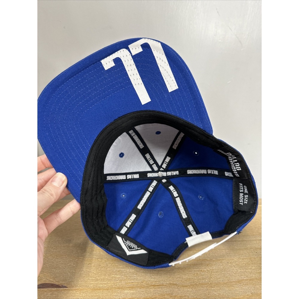 Dallas Mavericks Luca Dončić Already Design Co SnapBack Cap Hat Blue‎ #77 - Picture 6 of 8
